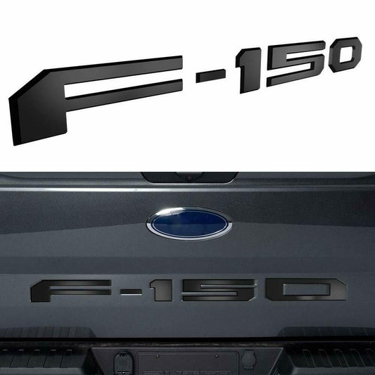 F150 Tailgate Insert Letters Vinyl Stickers For 2018-2020 Ford F150