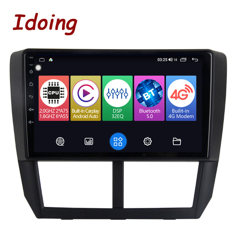 Idoing Head Unit for Subaru Forester/WRX/STI/XV 2008-2014 *Wireless Apple CarPlay & Android Auto