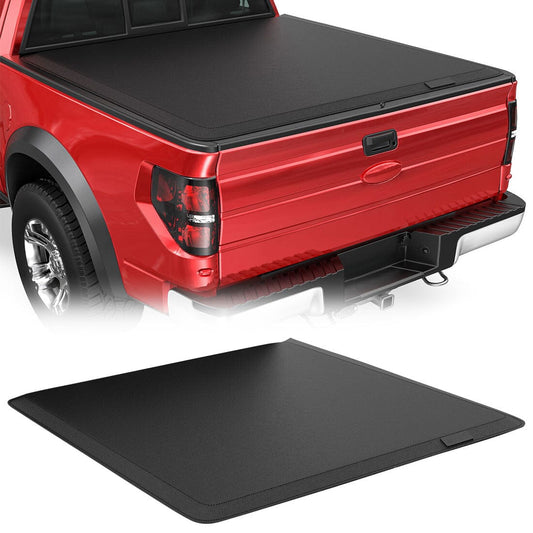5.5FT Soft Roll Up Truck Bed Tonneau Cover For 2009-2023 Ford F150